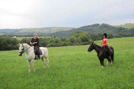 Ausritt in die Natur