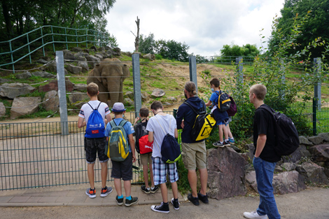 Ausflug in den Zoo